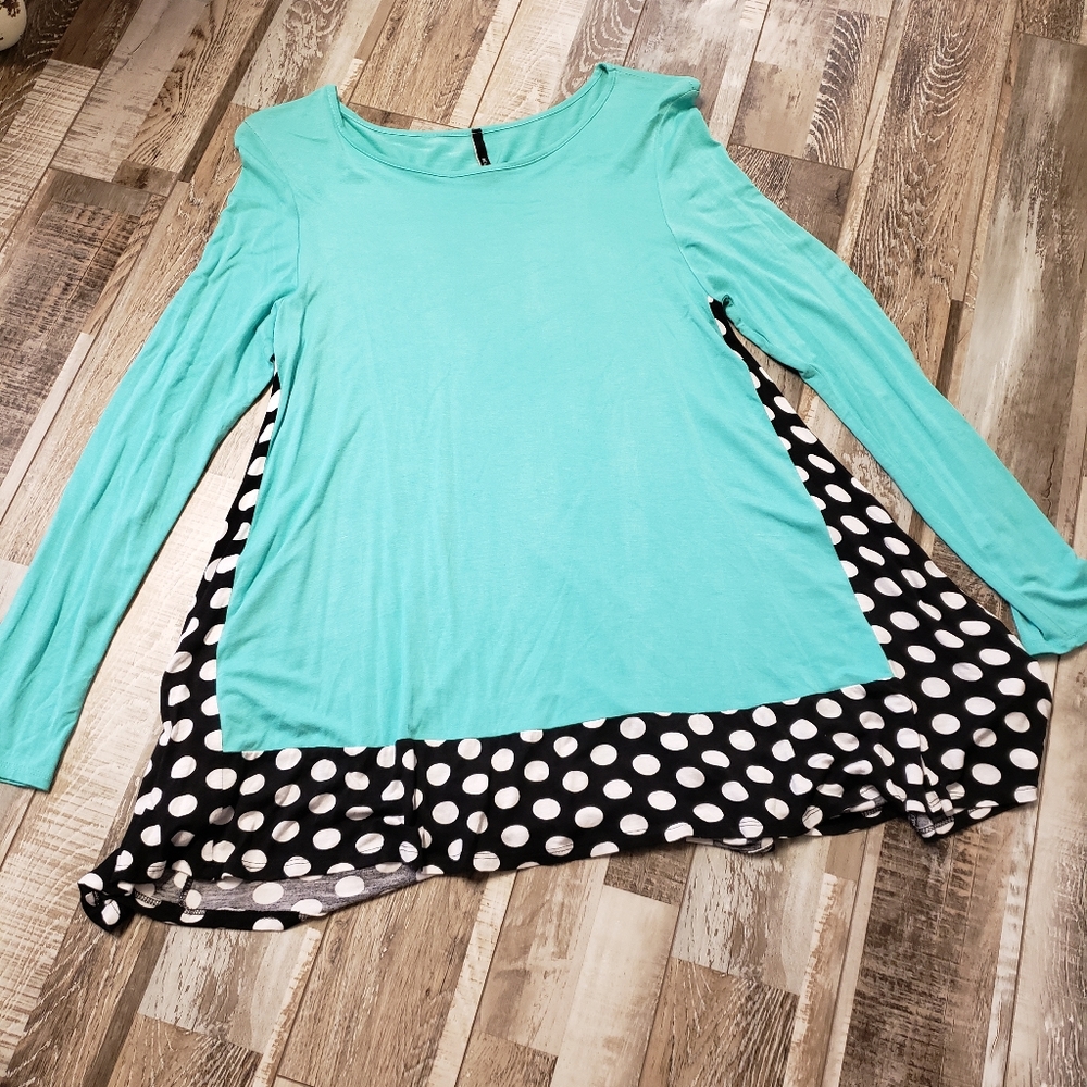 Polka Dot Tunic Top | Bellamie